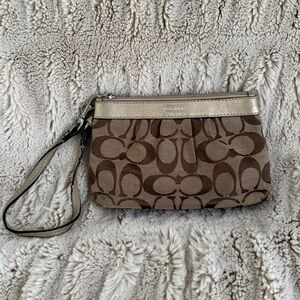 Authentic Coach Wristlet